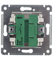 Выключатель Hegel Master одноклавишный встраиваемый белый (ВС10-411) - фото 5