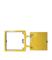 Люк ревизионный под плитку Практика стальной 400х500 мм скрытый - фото 2