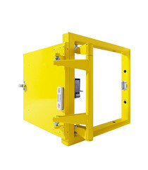 Люк ревизионный под плитку Практика стальной 400х500 мм скрытый - фото 5