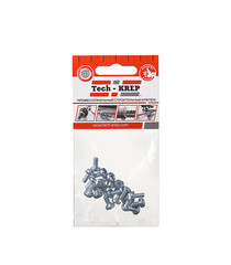 Винт оцинкованный M4x8 мм DIN 7985 полукруглая головка (20 шт.) - фото 3