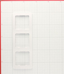 Рамка Hegel Master трехместная белая (Р403) - фото 3