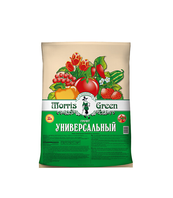 Изображение товара Почвогрунт Morris Green универсальный 33 л