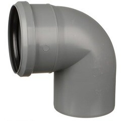 Отвод Pipe Lite Синикон d110 мм 87° для внутренней канализации