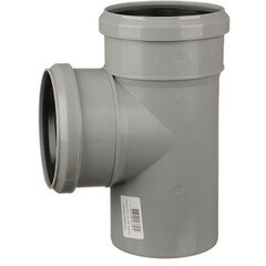 Тройник Pipe Lite Синикон d110 мм 45° для внутренней канализации