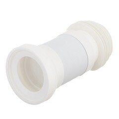 Слив для унитаза d110 мм пластиковый гофрированный армированный для внутренней канализации - фото 2