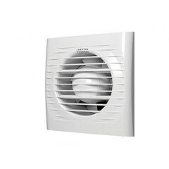 Вентилятор осевой Auramax Optima 5 175х175 мм d125 мм белый