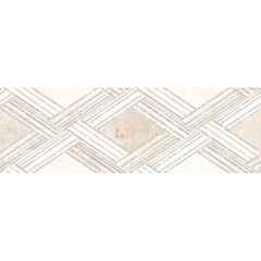 Плитка декор Нефрит-Керамика Росси 1753 бежевая 200х600х9 мм
