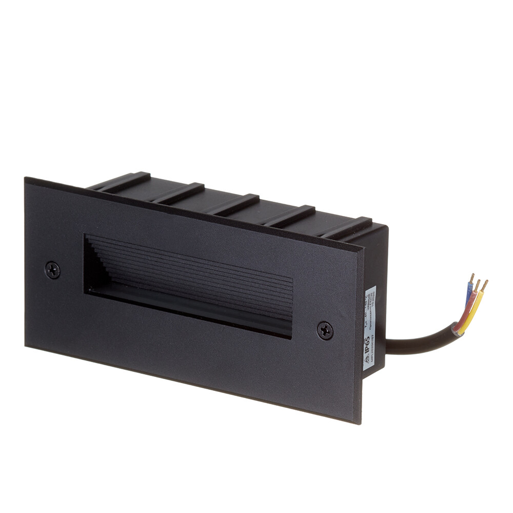 Изображение товара Встраиваемая LED подсветка для лестниц Feron 5W 4000K IP65 черная