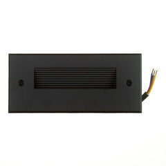 Подсветка для лестниц встраиваемая светодиодная черная 5 Вт 4000К IP65 Feron (41160) - фото 4