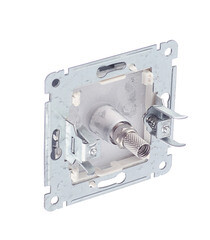 Розетка телевизионная Hegel Master встраиваемая черная (РСТВ-401-08) - фото 2