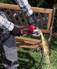 Шлифмашина угловая электрическая Einhell TE-AG 125 CE 1100 Вт d125 мм (4430860) - фото 3