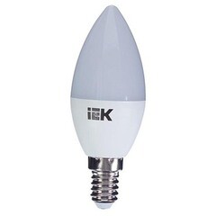 Лампа светодиодная Iek 7 Вт E14 свеча 4000К матовая