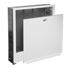 Коллекторный шкаф Stout ШРВ-3 встраиваемый 8 выходов (SCC-0002-000810) - фото 7