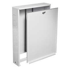 Коллекторный шкаф Stout ШРН-1 накладной 5 выходов (SCC-0001-000045) - фото 2