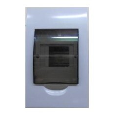 Щит распределительный встраиваемый IEK ЩРВ-П пластиковый IP41 222x136x92 мм 4 модуля прозрачная дверь