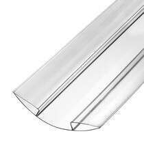 Профиль коньковый для поликарбоната 8-10 мм 6 м - фото 1