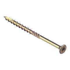 Саморезы по дереву 100x6,0 мм потайная головка конструкционные (100 шт.) - фото 4