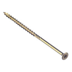 Саморезы по дереву 140x6,0 мм потайная головка конструкционные (100 шт.) - фото 4