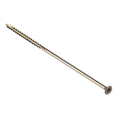 Саморезы по дереву 200x6,0 мм потайная головка конструкционные (100 шт.) - фото 4