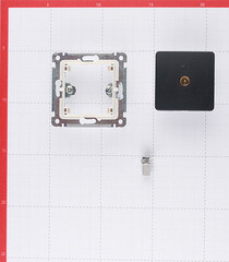 Розетка телевизионная Hegel Master встраиваемая черная (РСТВ-401-08) - фото 5