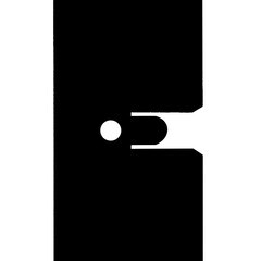 Элемент для потолка грильято 100х100х40х10 мм направляющая 2,4 м черный матовый - фото 2