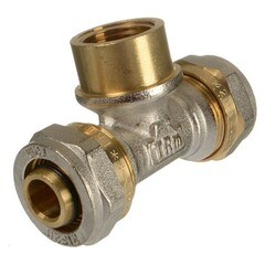 Тройник Terma 20 обж(ц) х 1/2 ВР(г) х 20 обж(ц) (TRm 01452)