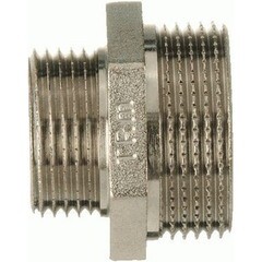 Ниппель Terma 1 1/4 НР(ш) х 1 1/2 НР(ш) латунный (TRm 06020)