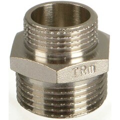 Ниппель Terma 3/4 НР(ш) х 1 НР(ш) латунный (TRm 06013)