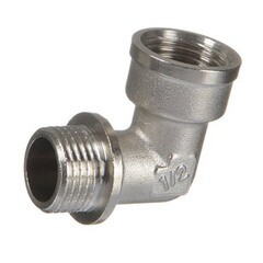 Угол Terma (TRm 06134) 1/2 ВР(г) х 1/2 НР(ш) латунный с ограничителем