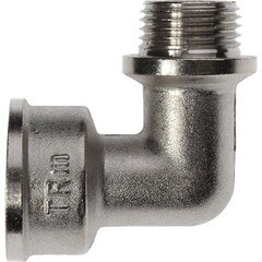 Угол Terma (TRm 06161) 1/2 НР(ш) х 3/4 ВР(г) латунный с ограничителем