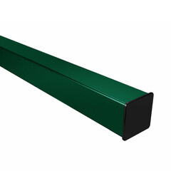 Столб для забора 50х50х1,5 мм 3 м зеленый RAL 6005 - фото 5