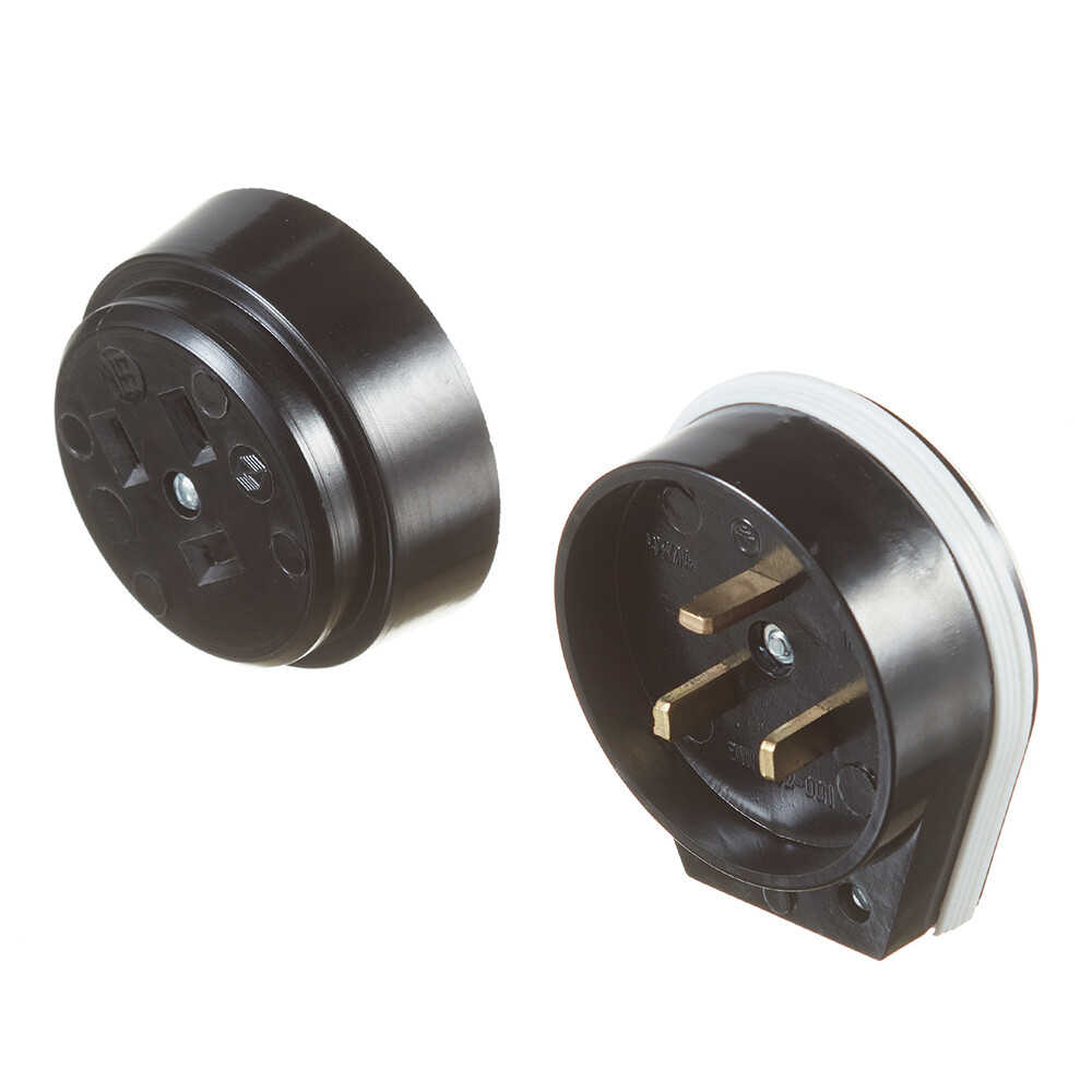 Изображение товара Комплект для подключения электроплит Svet СЭ РВШ 32-001 открытая установка с заземлением 2Р 32 А 250 В IP20 (0302-00010)