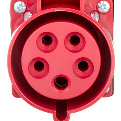 Розетка силовая угловая настенная EKF PROxima 3Р+РЕ+N 32 А 380 В IP44 - фото 3