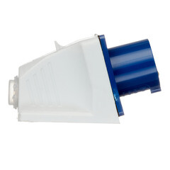 Вилка силовая угловая настенная EKF PROxima 2Р+РЕ 16 А 220 В IP44 - фото 3