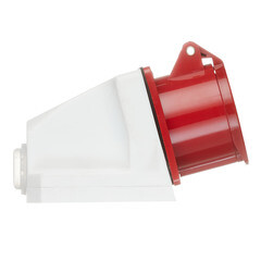 Розетка силовая угловая настенная EKF PROxima 3Р+РЕ 16 А 380 В IP44 - фото 2