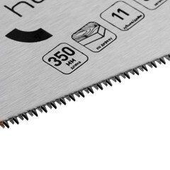 Ножовка по дереву Hesler 350 мм 11 зуб/дюйм мелкий зуб - фото 4