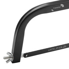 Ножовка по металлу Hesler 300 мм 24 зуб/дюйм средний зуб - фото 3