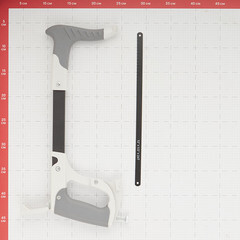 Ножовка по металлу КМ 300 мм 24 зуб/дюйм средний зуб - фото 3