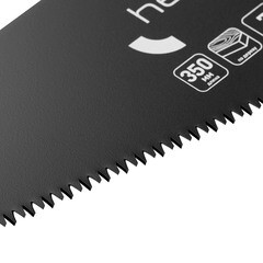 Ножовка по дереву Hesler Teflon 350 мм 7 зуб/дюйм крупный зуб - фото 4