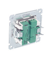 Переключатель Hegel Master одноклавишный встраиваемый серебро (ВС10-461-06) - фото 4