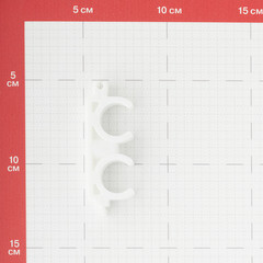 Фиксатор Valfex 20 мм для полипропиленовых труб двойной (10161020П) - фото 2