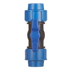 Кран шаровой ПНД компрессионный 25х25 мм - фото 4