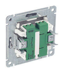 Выключатель Hegel Master одноклавишный встраиваемый черный с подсветкой (ВС10-412-08) - фото 5