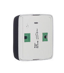 Выключатель Hegel Alfa двухклавишный накладной черный с подсветкой (ВА10-154-08) - фото 3