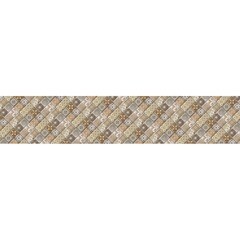 Панель интерьерная Мозаика коричневая 3000х600х1,5мм Ф-122