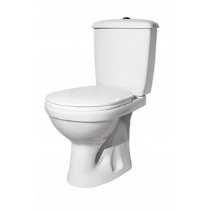 Унитаз-компакт "Суперкомпакт" в комплекте белый ВЫПУСК В ПОЛ ( Старый Оскол Россия)