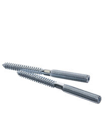 Шпилька сантехническая M10х120 мм оцинкованная (2 шт.) - фото 3