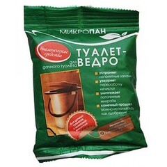 Средство для дачного туалета 80гр Туалет-Ведро-Пакет Микропан (Россия)
