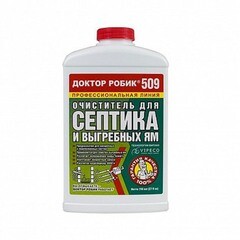 Средство Очиститель для септика и выгребной ямы Докто Робик 798 мл. 509 (Россия)