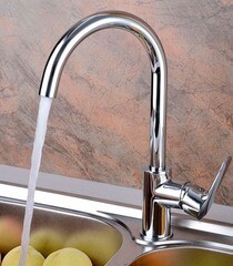 Смеситель для кухни Iddis Cuba хром с высоким изливом однорычажный (CUBSBJ0i05) - фото 2